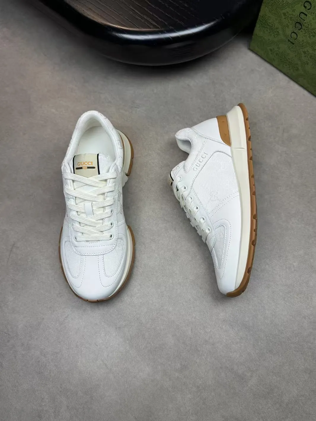 Men's Men's Shoes 💰460 [New Style] 🎍🎍New Style Gucci - Men's Shoes GUCCI [Lightning] The latest shoes are shipped. Original quality, fashionable, made of special materials, sheepskin lining, brand new packaging. The foot feels super comfortable and the workmanship is impeccable. Size: 38-45